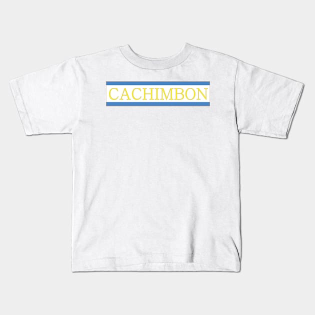 Cachimbon - Funny Salvadoran Design Kids T-Shirt by Estudio3e